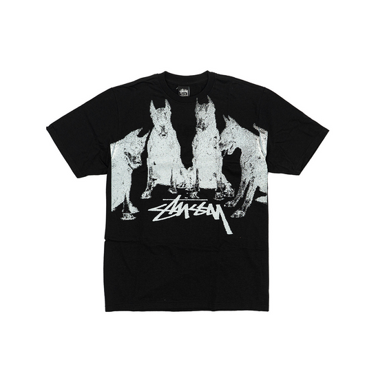 Stussy Dobermans Tee - Black