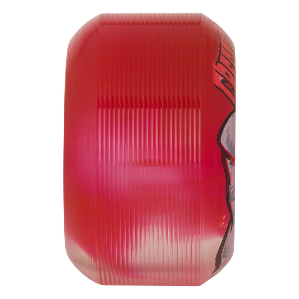 OJs DNA Curbsuckers Bloodsuckers Red/Clear Swirl Wheels - 95A 56mm