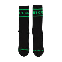 Load image into Gallery viewer, Creature Burnoutz Socks - Black