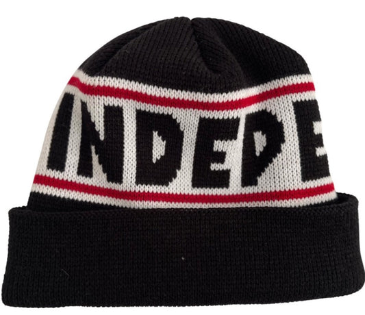 Independent Bar Logo Beanie - Black