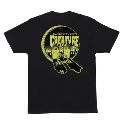 Creature Grave Roller Tee - Black