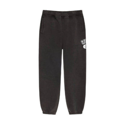 Stussy 80 Fleece Pant - Washed Black