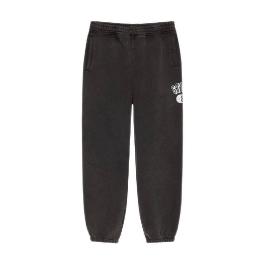 Stussy 80 Fleece Pant - Washed Black