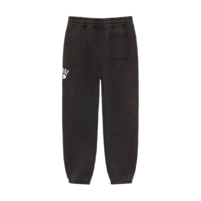 Stussy 80 Fleece Pant - Washed Black