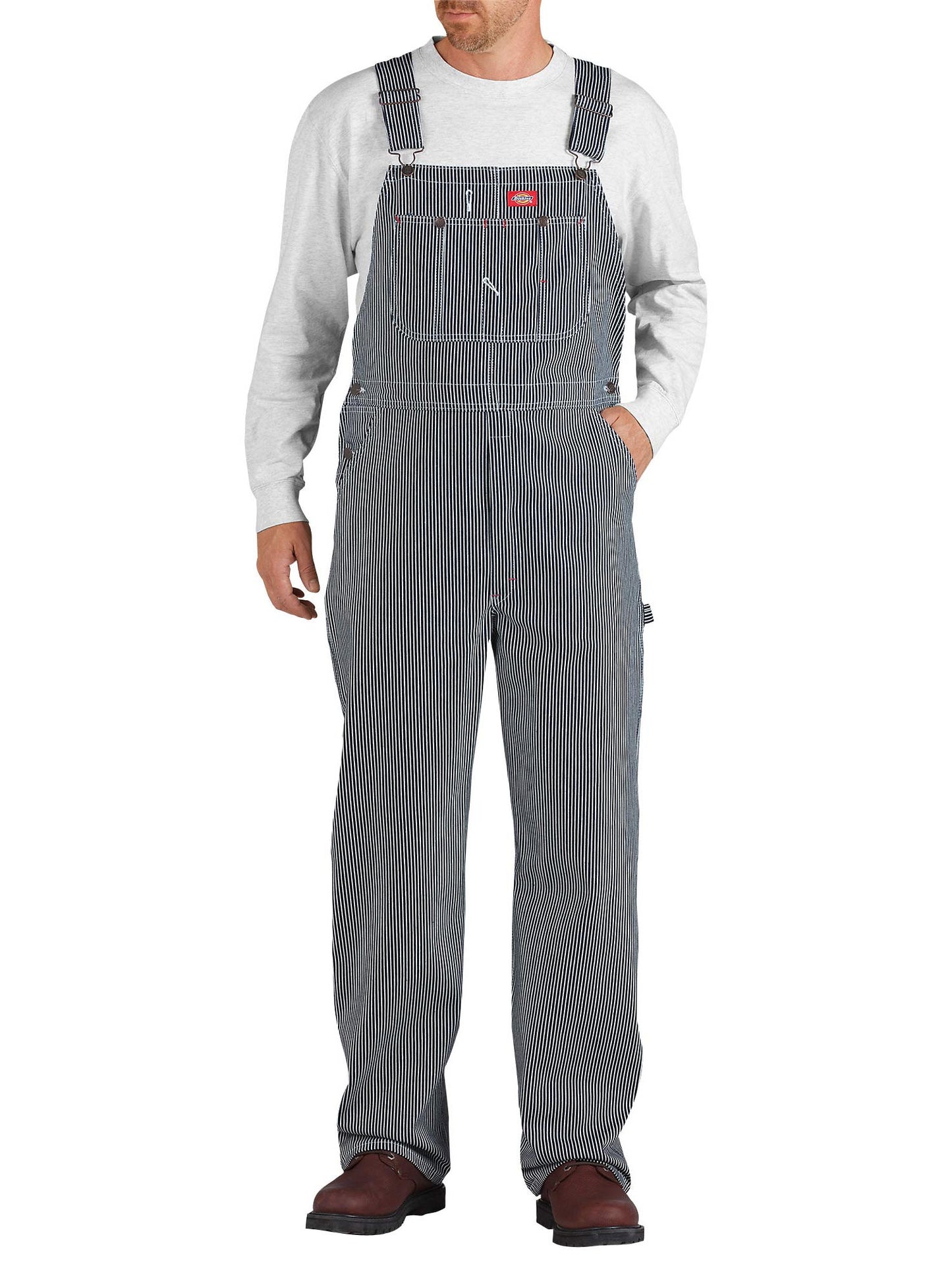 Dickies Hickory Stripe Bib Overall - Hickory