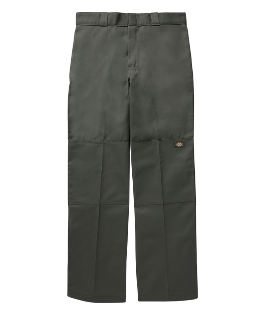 Dickies Loose Fit Double Knee Work Pant - Olive Green