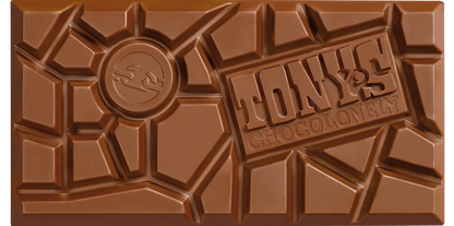 Tony’s Chocolonely Milk Chocolate Pecan Crunch Caramel