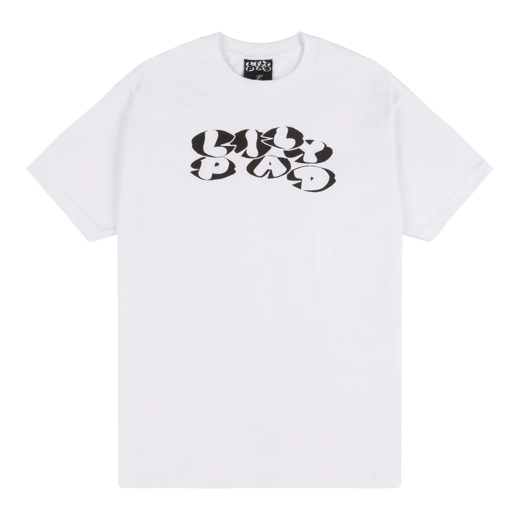 Lily Pad Logo Tee - White