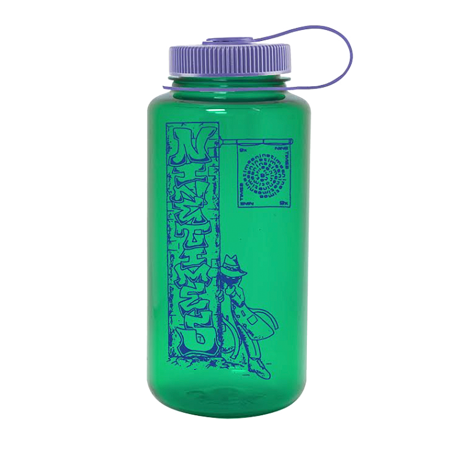 Ninetimes 32 Oz Wide Mouth Nalgene Bottle - Pastel Green