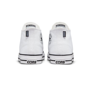 Converse CTAS Pro Mid - White/White/Black