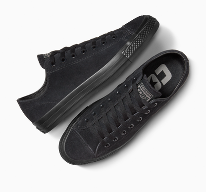 Converse CTAS Pro Low Suede - Black/Black/Black