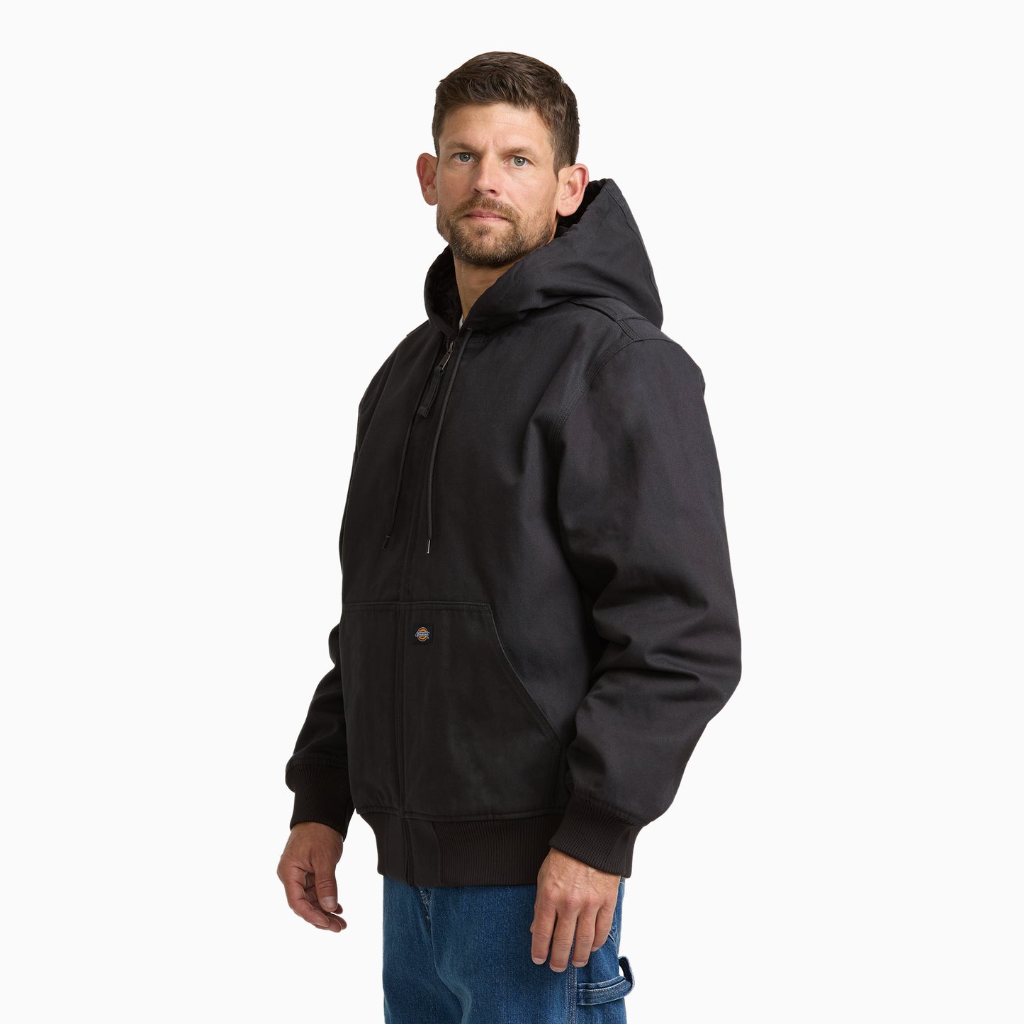 Dickies Hooded Duck Bomber Jacket - Black