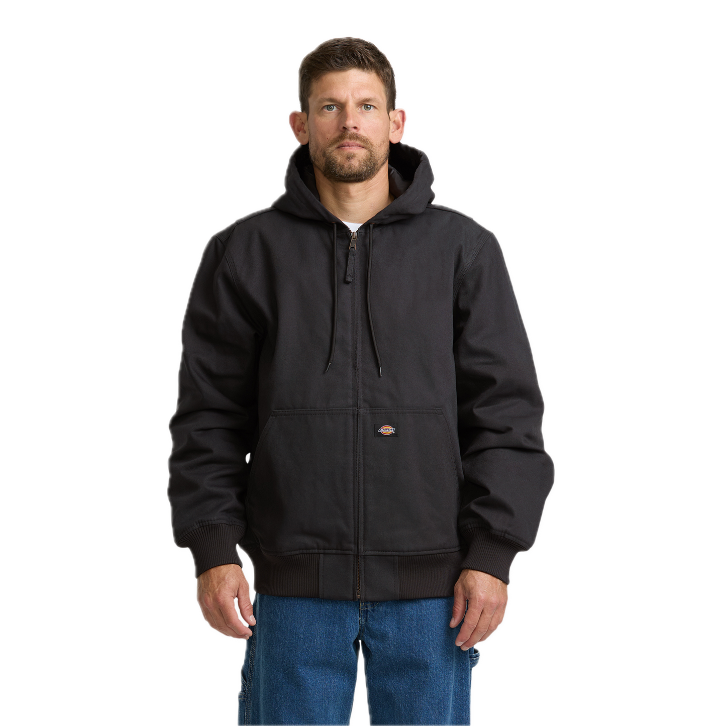 Dickies Hooded Duck Bomber Jacket - Black