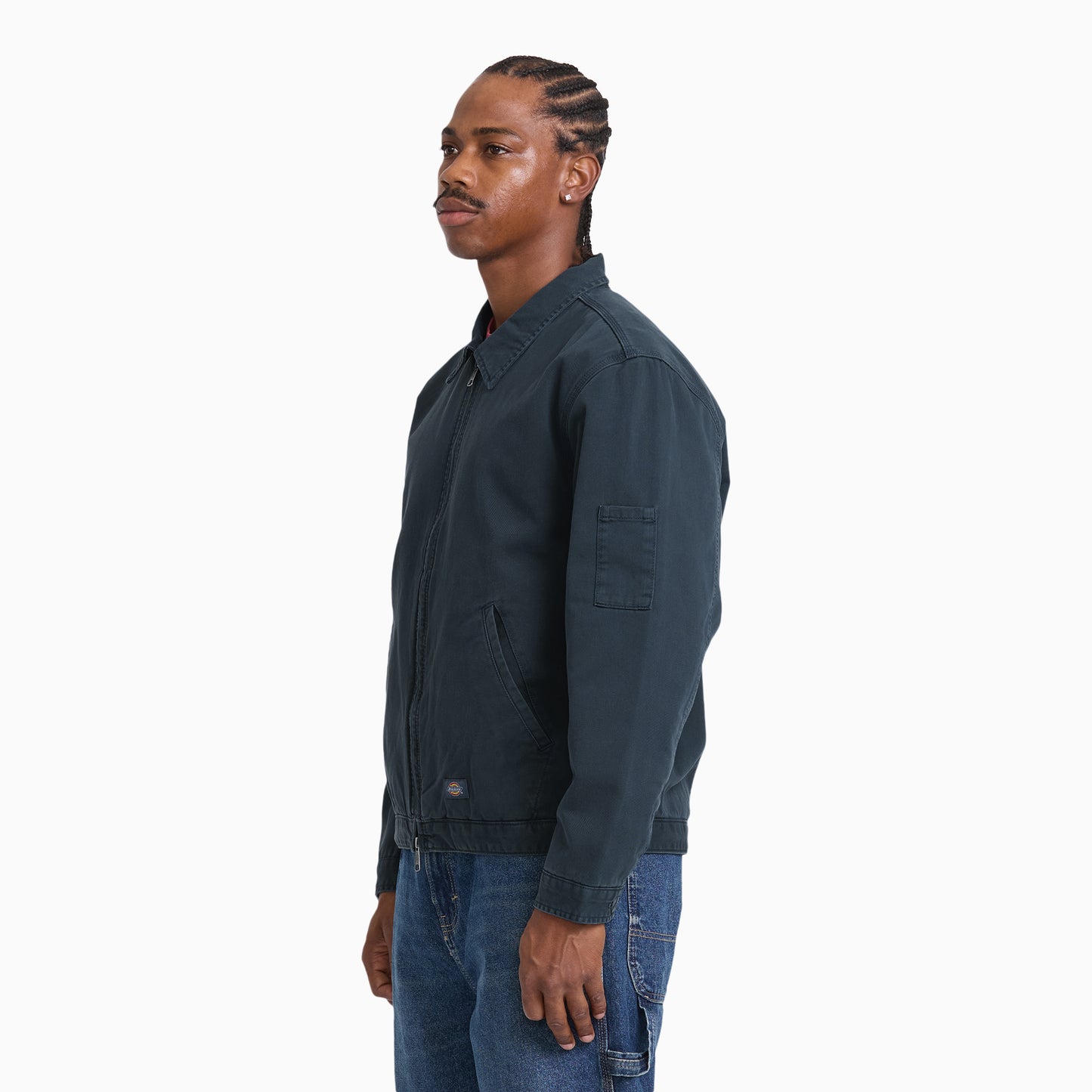 Dickies Worn In Eisenhower Jacket - Dark Navy