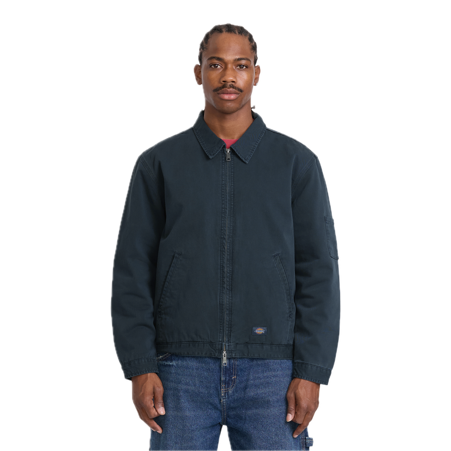 Dickies Worn In Eisenhower Jacket - Dark Navy