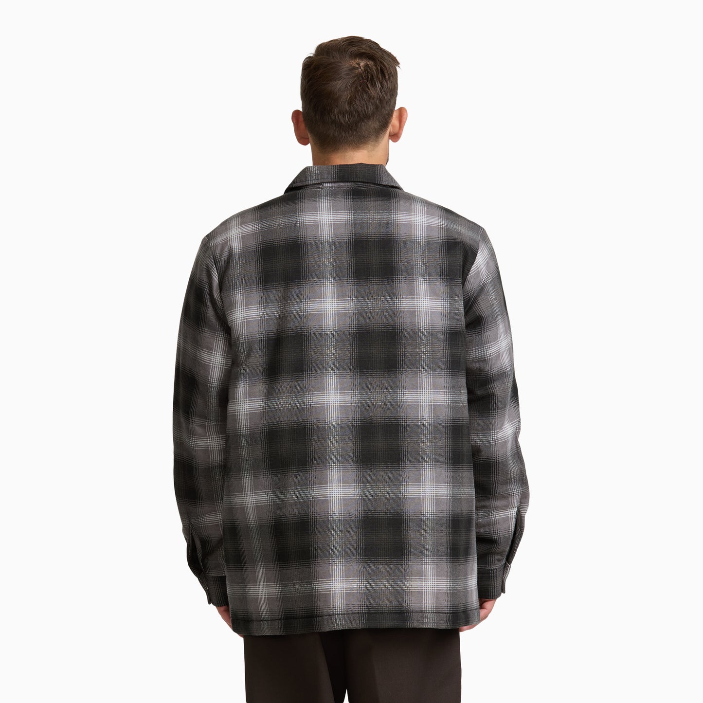 Dickies Insulated Plaid Shirt Jacket - Alloy