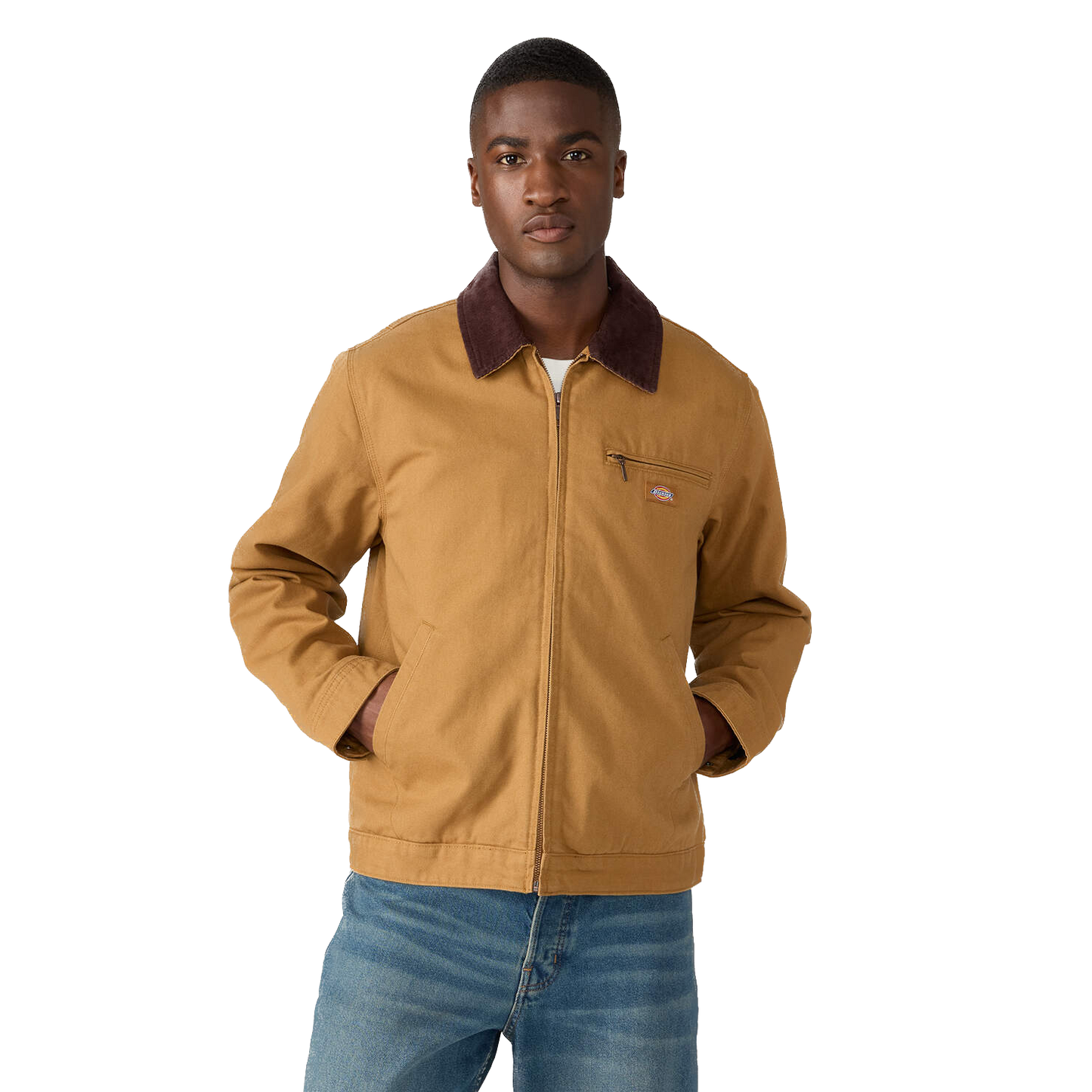 Dickies Blanket Lined Duck Canvas Jacket - Brown Duck
