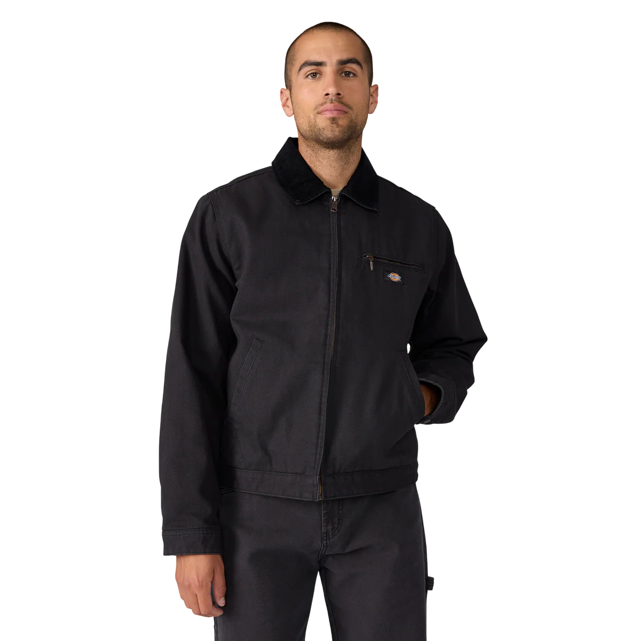 Dickies Blanket Lined Duck Canvas Jacket - Black