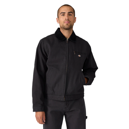 Dickies Blanket Lined Duck Canvas Jacket - Black