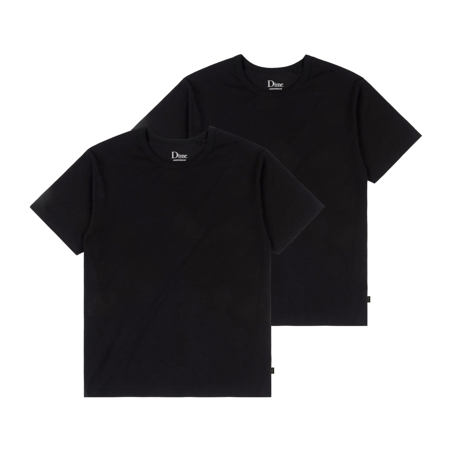 Dime Dime 2 Pack Tees - Black