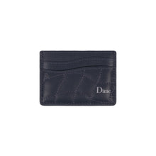 Load image into Gallery viewer, Dime Quilted Cardholder - Dark Blue