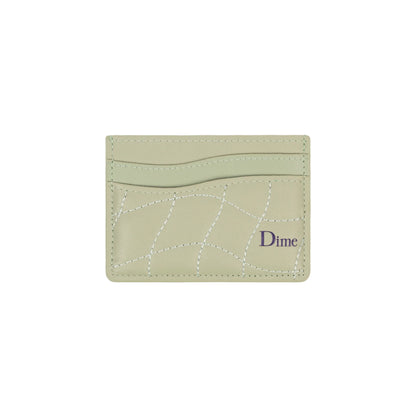 Dime Quilted Cardholder - Sage