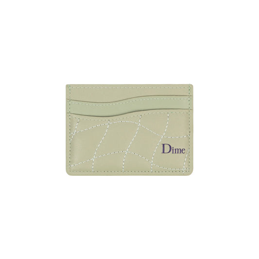 Dime Quilted Cardholder - Sage