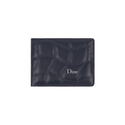 Dime Quilted Bifold Wallet - Dark Blue