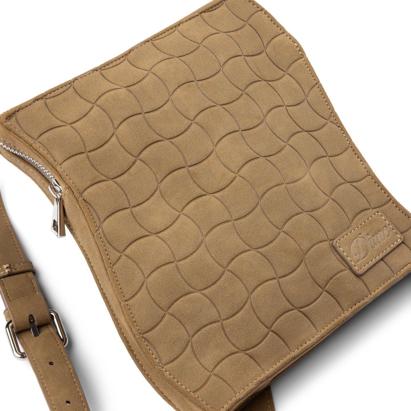 Dime Wave Messenger Bag - Chestnut