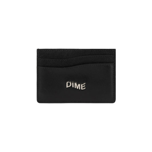 Dime Leather Cardholder - Black
