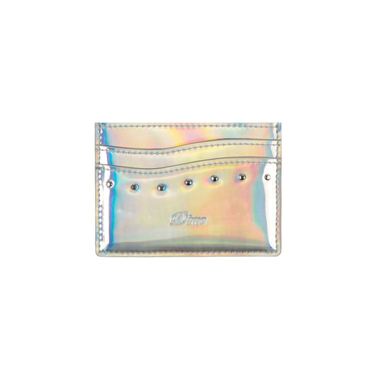 Dime Studded Cardholder - Holographic