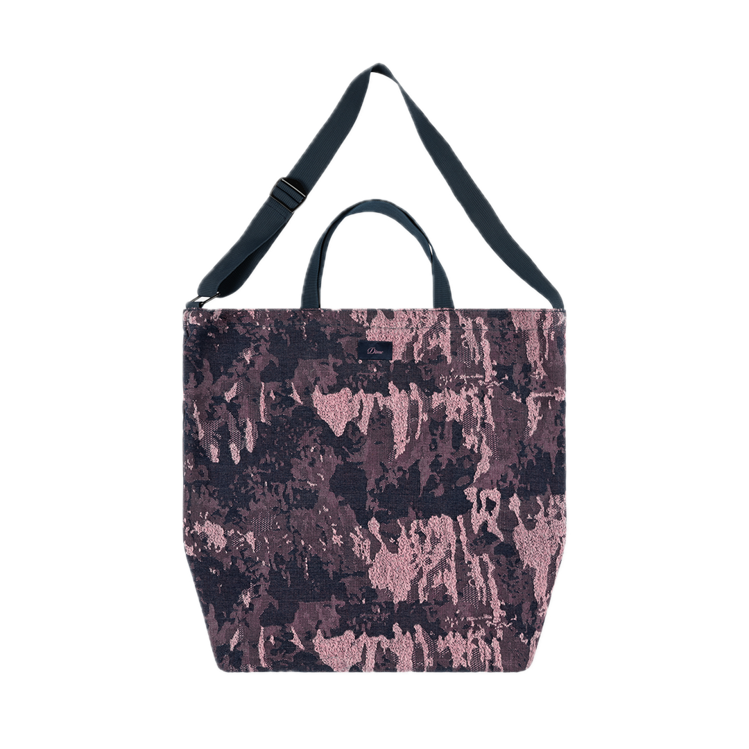 Dime Distressed Messenger Bag - Pink Camo