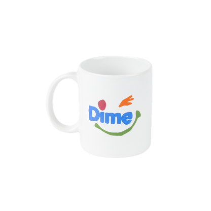 Dime Winky Mug - White