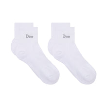 Load image into Gallery viewer, Dime Classic 2 Pack Socks - White