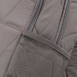 Dime Quilted Backpack - Charcoal