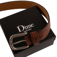 Load image into Gallery viewer, Dime Desert Leather Belt - Brown