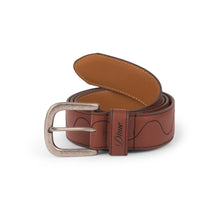 Load image into Gallery viewer, Dime Desert Leather Belt - Brown