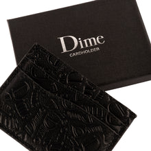 Load image into Gallery viewer, Dime Haha Leather Cardholder - Black