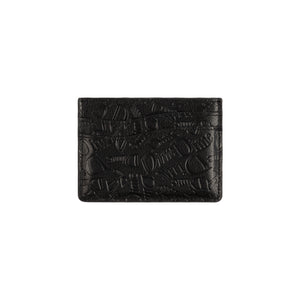 Dime Haha Leather Cardholder - Black