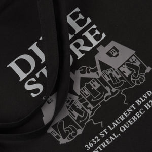 Dime Skateshop Tote Bag - Black