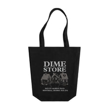 Load image into Gallery viewer, Dime Skateshop Tote Bag - Black