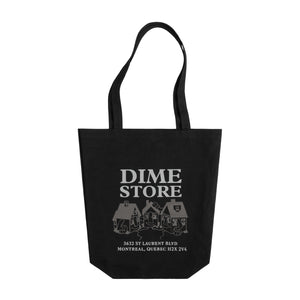 Dime Skateshop Tote Bag - Black