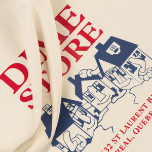 Dime Skateshop Tote Bag - Off White