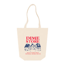 Load image into Gallery viewer, Dime Skateshop Tote Bag - Off White