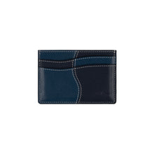 Load image into Gallery viewer, Dime Wave Leather Cardholder - Navy