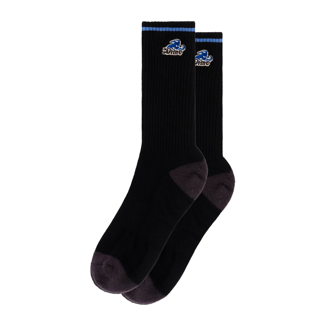 Dime Final Long Socks - Black