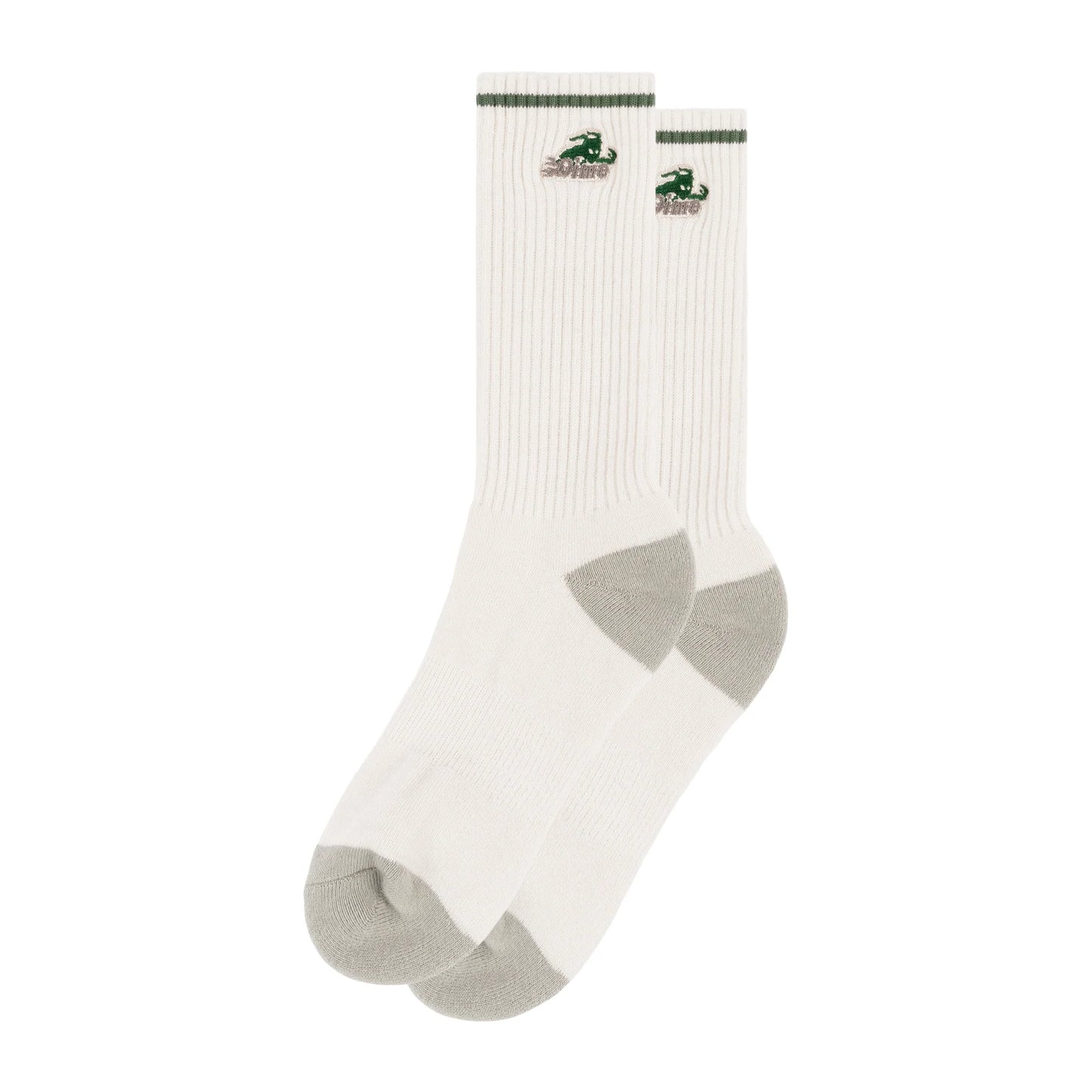 Dime Final Long Socks - Cream