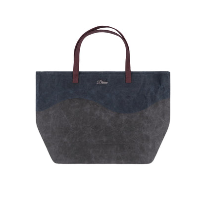 Dime Oversize Wax Tote Bag - Navy