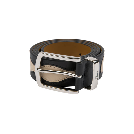 Dime Premium Leather Belt - Black