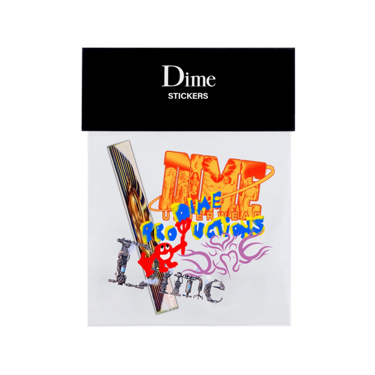 Dime Sticker Pack - Multi